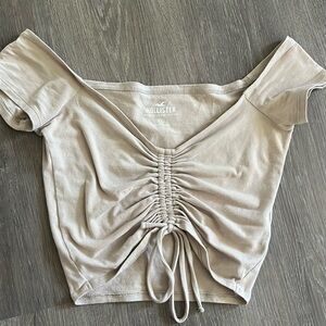 Hollister Tan crop top